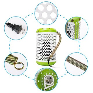 Bọc Bảo Vệ Đèn Sưởi 40W-100W Xanh Lá Cây/Trắng