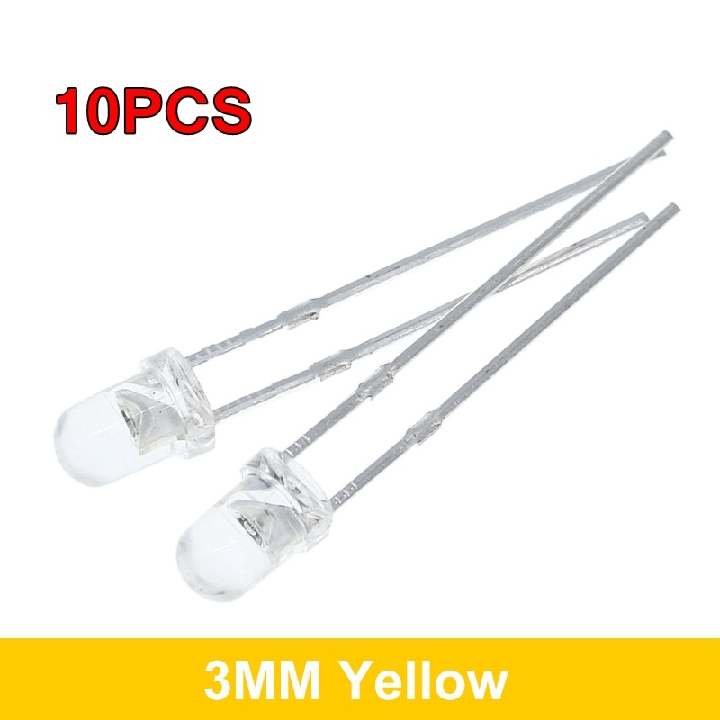 Đèn Led Đi Ốt F3 Siêu Sáng 3mm Nhiều Màu Sắc