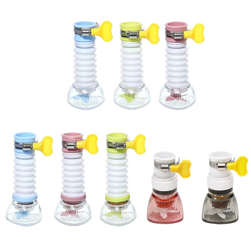 Vòi Nước Nối Dài Xoay 360 Độ Có Thể Thu Gọn Cho Nhà Bếp / Phòng Tắm