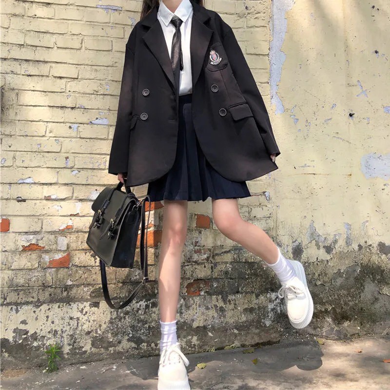 Áo Blazer tay dài cho nữ kiểu dáng trẻ trung