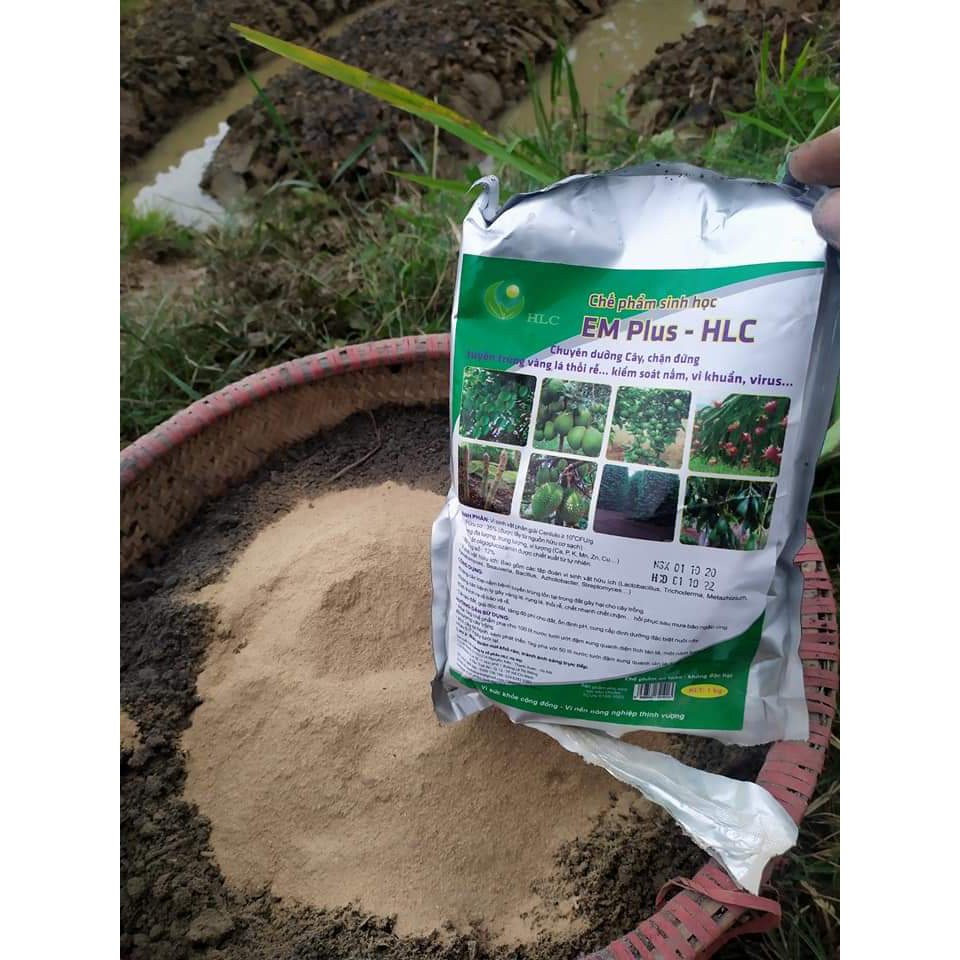 CHẾ PHẨM EM PLUS – HLC - Chuyên dưỡng cây, chặn đứng tuyến trùng, vàng lá thối rễ…kiểm soát nấm vi khuẩn…virus
