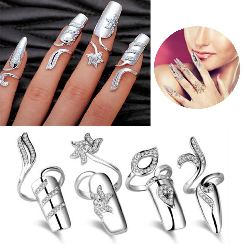 Nhẫn Thiết Kế Đơn Giản Thời Trang KENT1|Phụ Kiện Bảo Vệ Móng Tay Màu Sắc Xinh Xắn