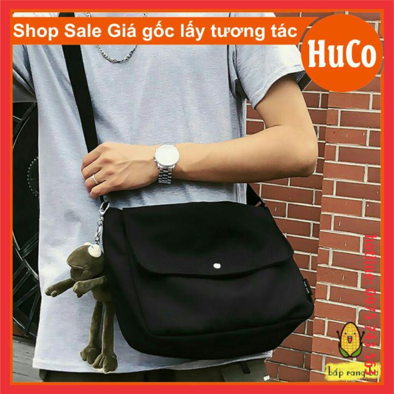 [HÀNG SẴN] TÚI ĐEO CHÉO nam nữ trơn basic phụ kiện túi xách đi học, đi chơi unisex giá rẻ chuẩn ảnh