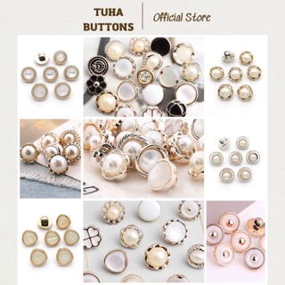 Cúc khuy nút đính áo sơ mi len cardigan nữ sang trọng 1cm 11mm 12mm
