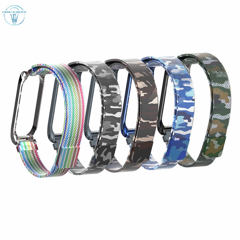 Dây đeo thay thế họa tiết bắt mắt cho đồng hồ thông minh Xiaomi Mi Band 4