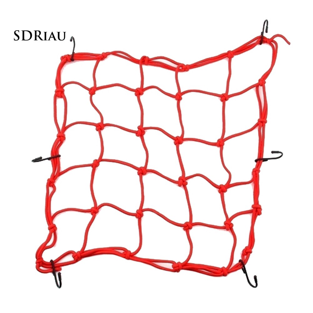 Lưới 40x40cm cột giữ mũ bảo hiểm hành lý cho xe mô tô