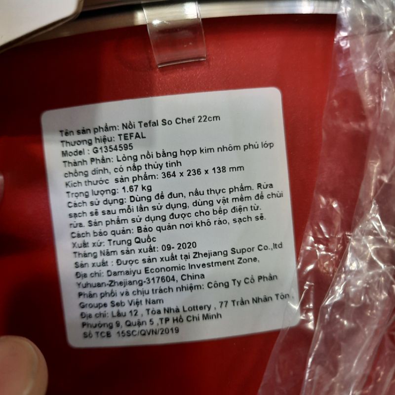 BỘ 3 CHẢO CHIÊN , NỒI , CHẢO SÂU LÒNG TEFAL SO CHEF 21-22-24CM