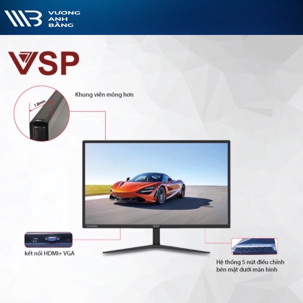 Màn hình máy tính 20inch VSP VS20 (LE2003) VGA HDMI - Hàng chính hãng | WebRaoVat - webraovat.net.vn