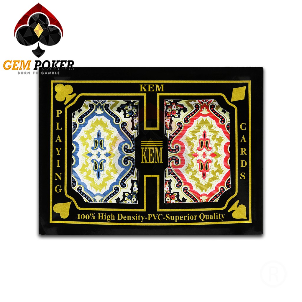 ⚜️ BÀI TÂY NHỰA KEM PAISLEY - MADE IN USA ⚜️