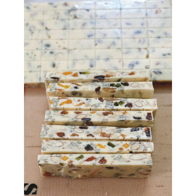 Set nguyên liệu đầy đủ làm kẹo sữa hạt NOUGAT 750G - Tự làm kẹo sữa hạt