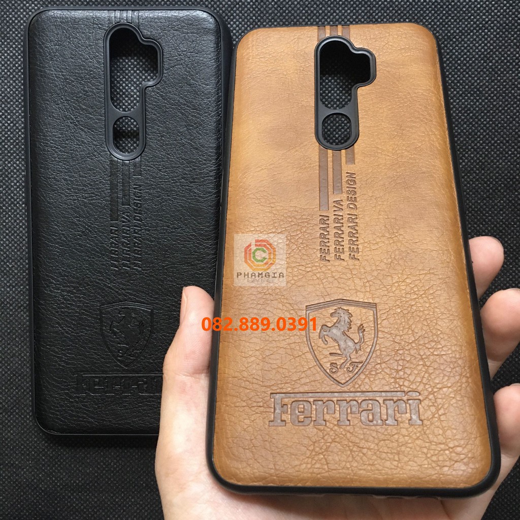 Ốp lưng Oppo A9 2020 chất liệu da sang trọng