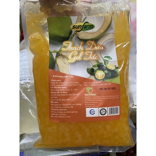thạch dừa tắc 1kg