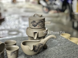 Bộ Ấm Chén Trà Cối Xay