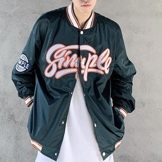 Áo khoác nam nữ thêu hoa thời trang Hàn Quốc