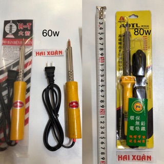 (Loại tốt ) MỎ HÀN CHÌ- MỎ HÀN ĐIỆN 80w,60w