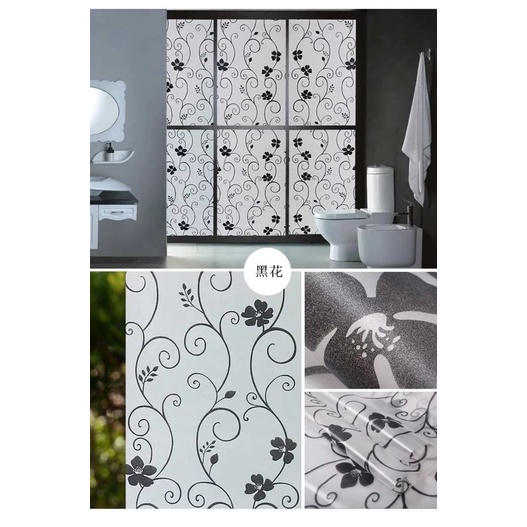 5M DECAL dán kính trang trí làm mờ cản nắng khổ 90cm