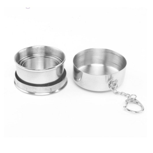 Ly inox gấp gọn, ly gấp gọn đi du lịch, cốc inox gấp gọn