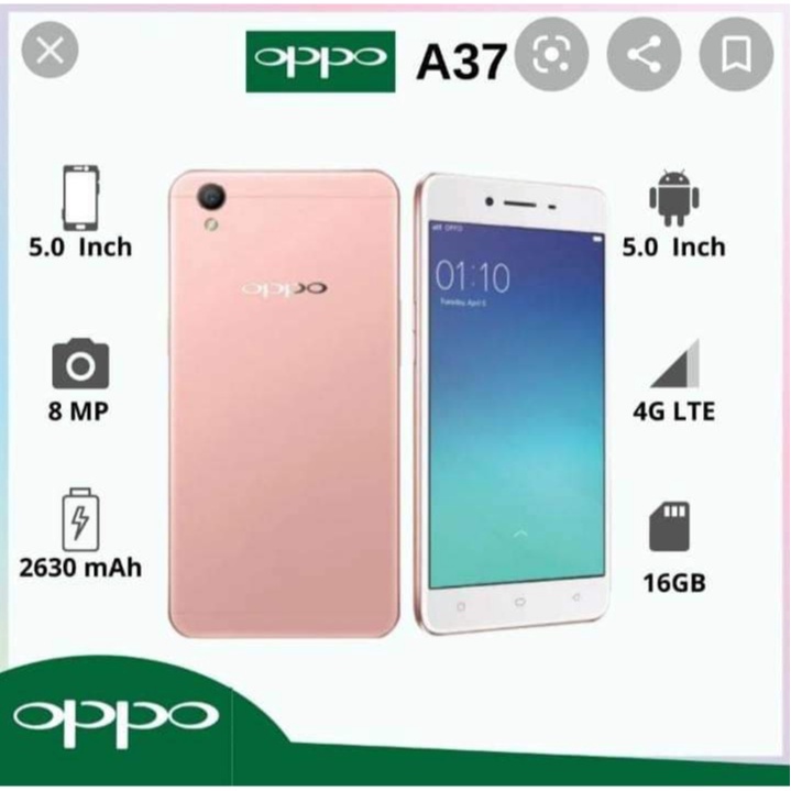 Điện thoại OPPO A37 (NEO 9) màn 5 inch - ram 2G 16G