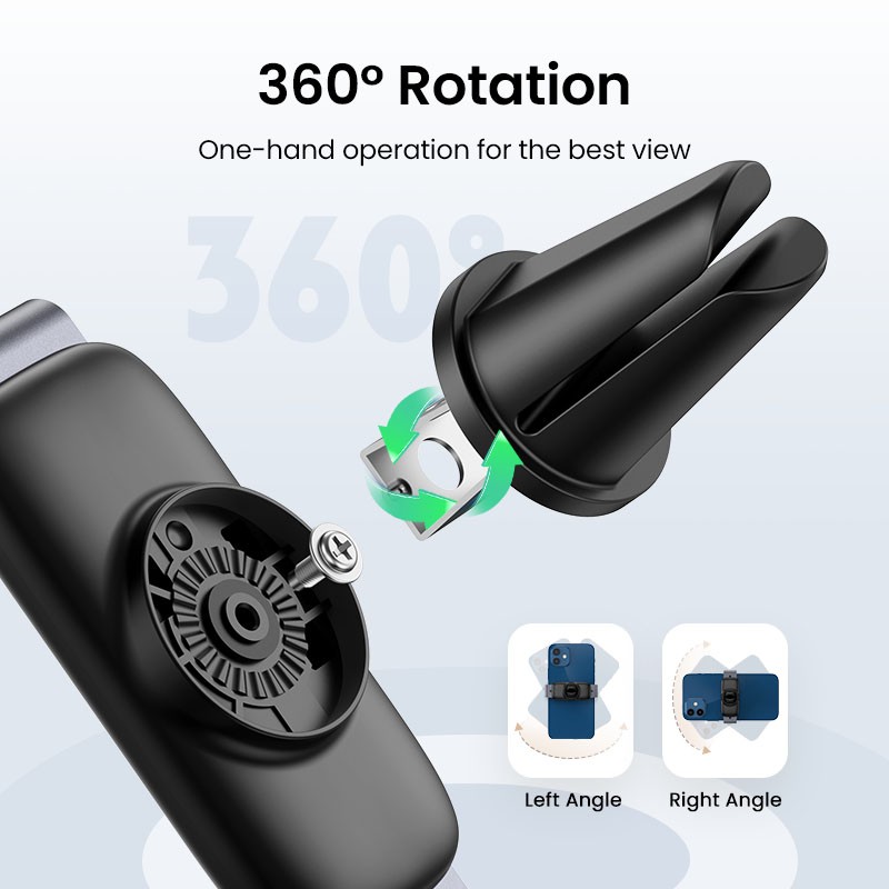 UGREEN Giá Đỡ Điện Thoại Xiaomi Samsung iPhone 12 13 Gắn Lỗ Thông Gió Xe Hơi Tiện Dụng