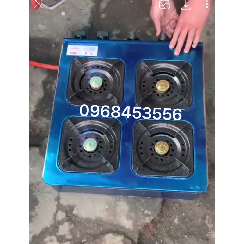Bếp gas 4 họng - Bếp ga 6 lò - 8 cửa