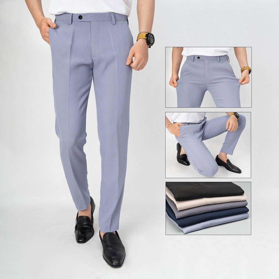 Quần âu ZARA MAN nam,Quần Tây,Quần Vải nam dáng slim fit, chuẩn form hàn quốc