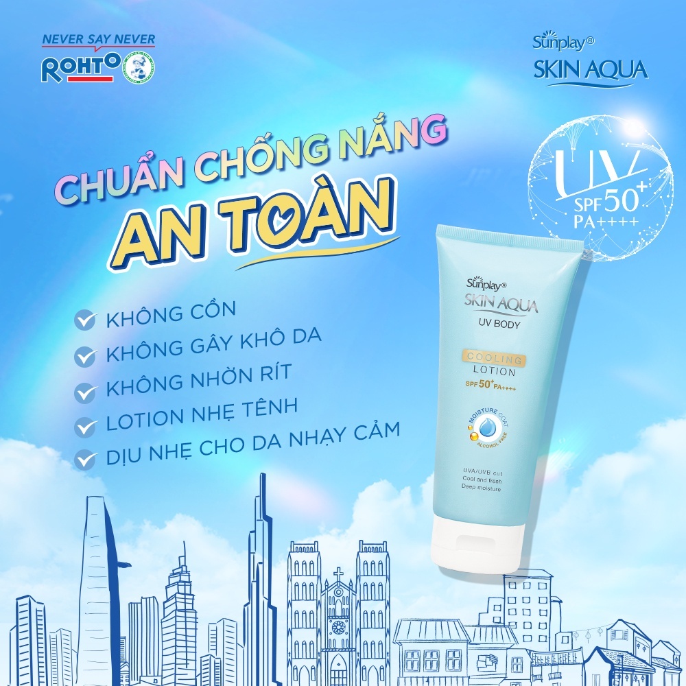 Lotion Chống Nắng Sunplay Skin Aqua Uv Body Spf 50+ Pa++++ (150g)