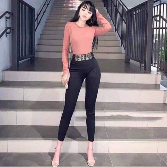 Quần Legging Cạp Chun Bản To Nữ { Hàng Umi Hàn Quốc Dày Dặn } Quần Legging Nữ Cao Cấp Mềm Mịn Co Giãn 4 chiều loại 1 | BigBuy360 - bigbuy360.vn