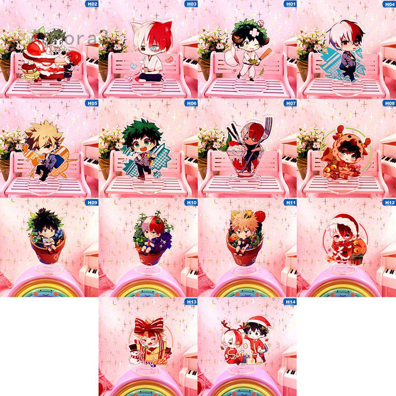 Aurora3 Mô hình nhân vật Anime My Hero Academia izuku shoto katsuki cao cấp