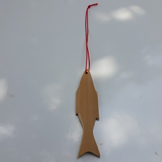 Cá gỗ tre mộc trang trí handmade