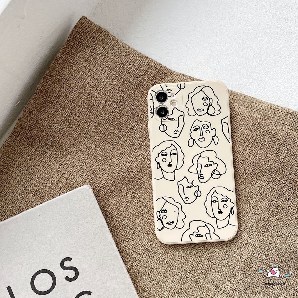 Ốp điện thoại silicon hình học cho Iphone 11 Iphone 12 Pro Max 6s 6 7 8 Plus 11 13 pro Max Iphone Xr X Xs Max Se 2020