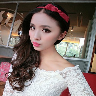 Băng đô cài tóc đính nơ dễ thương