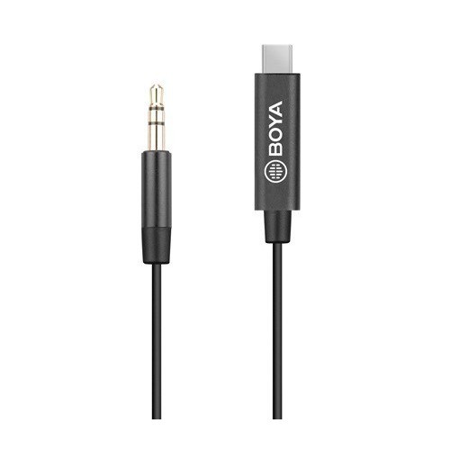 Cáp chuyển đổi BY-K2 BOYA 3.5mm TRS Male to Type-C