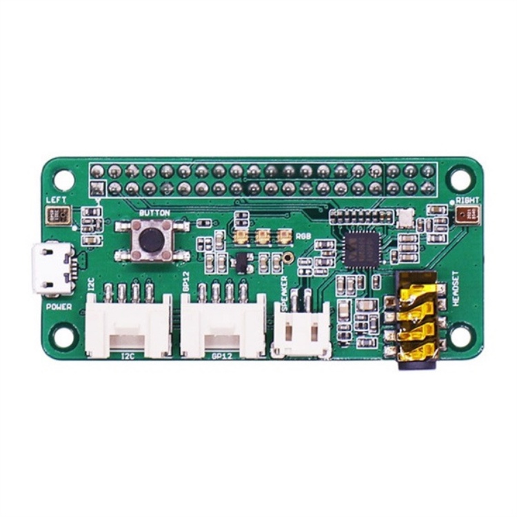 Bo Mạch Loa Trợ Lý Ảo Google Assistant Pi HAT Cho Raspberry Pi Seeed ReSpeaker 2 - Mics