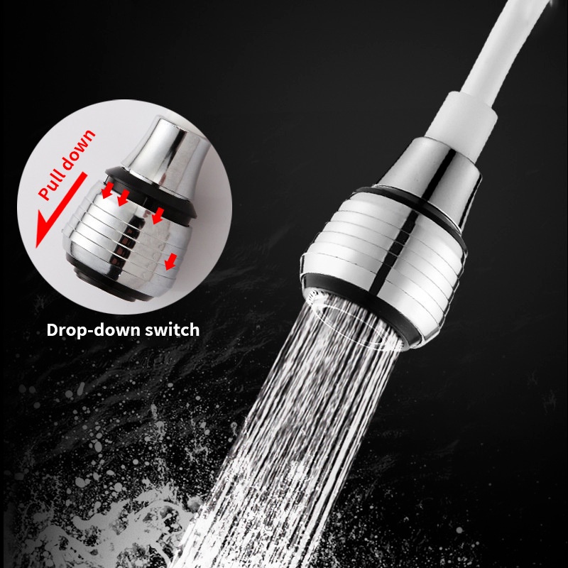 Đầu Vòi Nước Nối Dài Có Thể Thu Gọn Tiết Kiệm Nước Tiện Dụng Cho Nhà Bếp/Phòng Tắm