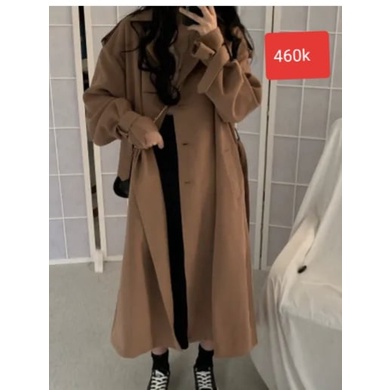 Thanh lý áo khoác mangto hàn quốc thanh lịch phong cách