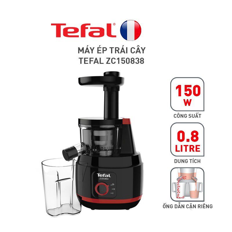 Máy ép trái cây Tefal ZC150838 - Dòng Máy Ép Chậm