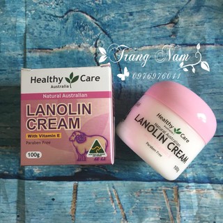 Kem Nhau Thai Cừu Healthy Care With Vitamin E, 100g (Úc)