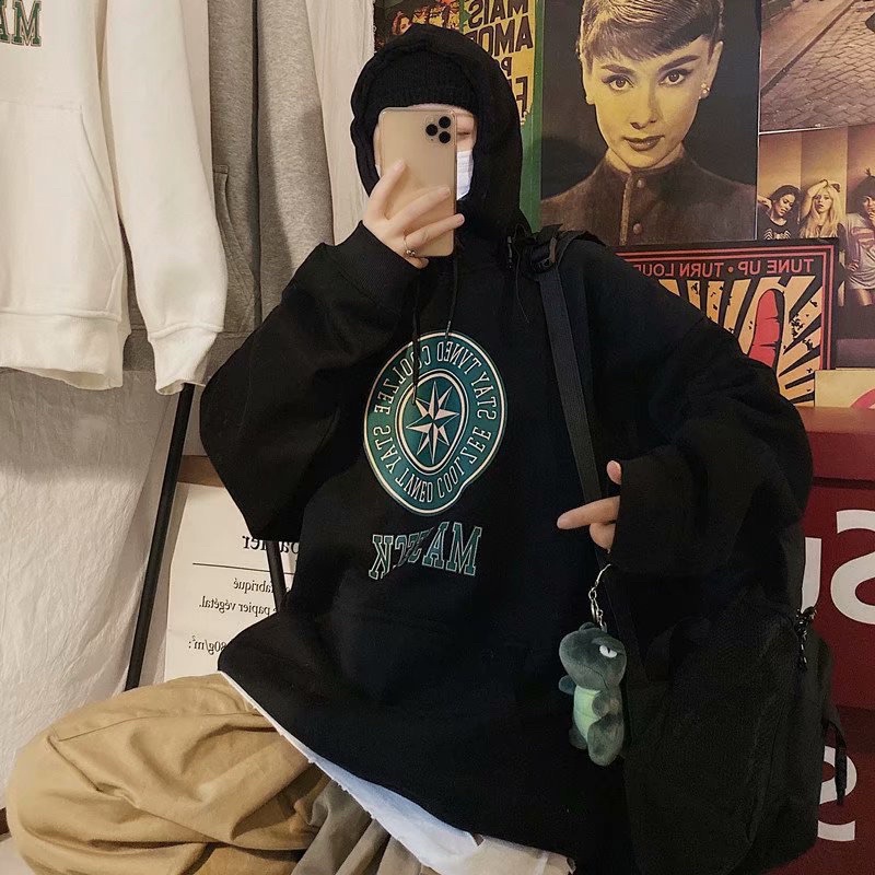 Áo Hoodie Nỉ Bông SuzaHouse MAJKKECK Chất Liệu Cao Cấp HD08