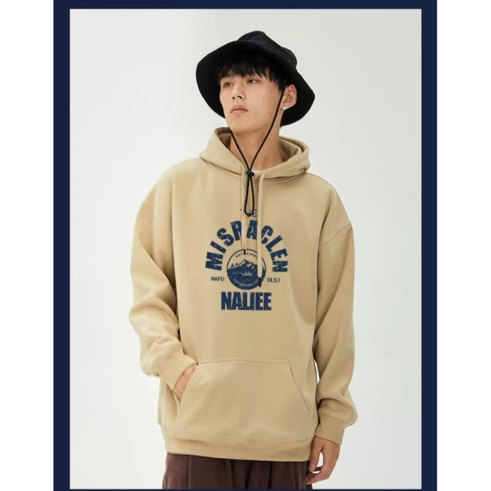 Áo Hoodie Phối Mũ Trùm Đầu NALIEE Phong Cách Nam Nữ Thời Trang, Thiết Kế UNISEX Kèm Nỉ Ngoại Cao Cấp Mã GAREM 123