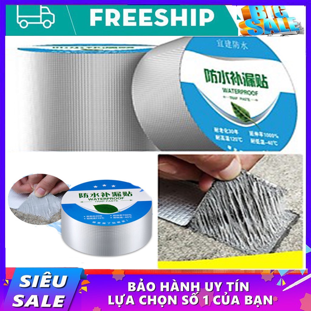 BĂNG KEO SIÊU DÍNH ĐA NĂNG,SIÊU DÍNH CHỐNG THẤM CHO TẤT CẢ CÁC LOẠI BỀ MẶT WATERPROOF Bền Bỉ Với Thời Gian