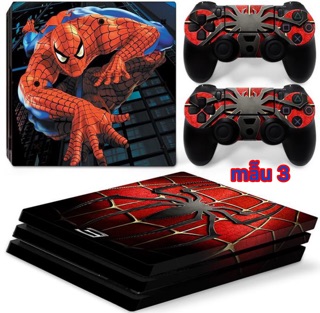 dán skin ps4 pro ps4 slim spider man 5 mẫu tự chọn