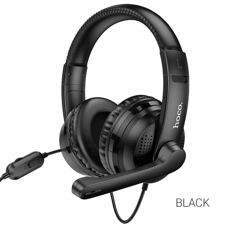 Tai nghe gaming có dây chụp tai Hoco W103 cực chất, giá siêu yêu thương. âm thanh siêu ấm và rõ ,màu ĐEN ]