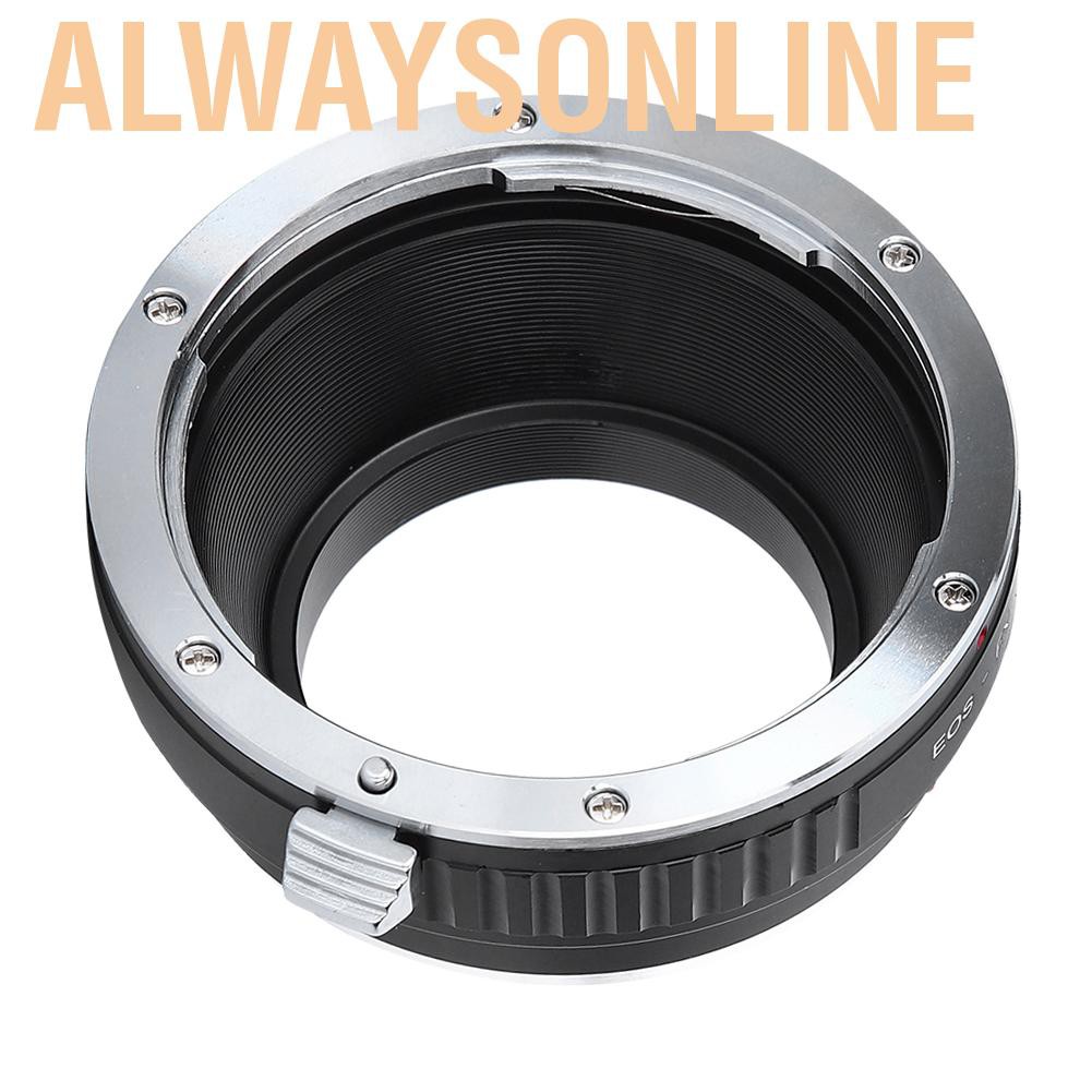 Alwaysonline Fikaz Lens Adapter Ring for CANON EF-Mount to FUJI FX Mirrorless Camera