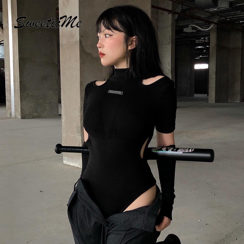 Áo Liền Quần Cổ Tròn Hở Vai Quyến Rũ Thời Trang Dành Cho Nữ 2022 | BigBuy360 - bigbuy360.vn