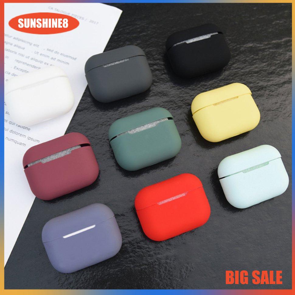 【SUN】Lovely Coloful Silicone Tpu Wireless Wireless Earphone Case For Air-pods
