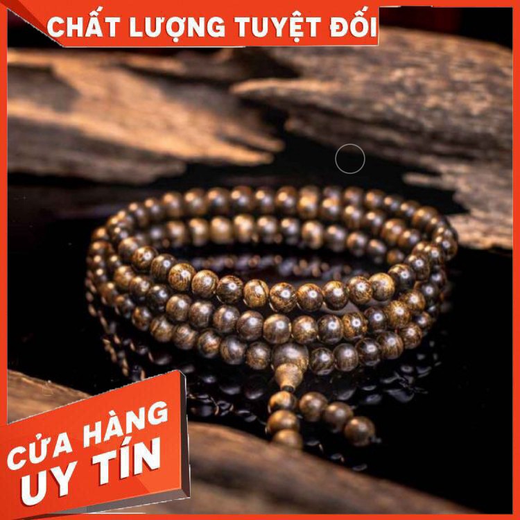 [Mã FAMAYFA giảm 10K đơn 50K] Vòng tay Trầm hương chuỗi 108 hạt trầm 100% tự nhiên cao câp | BigBuy360 - bigbuy360.vn