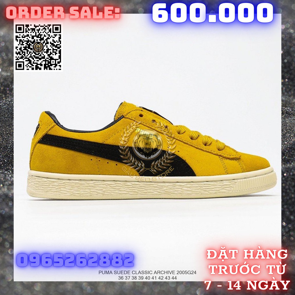GIÀY SNEAKER MÃ SẢN PHẨM_Puma Suede Classic Archive NHIỀU MÀU PHONG CÁCH FULLBOX + FREESHIP