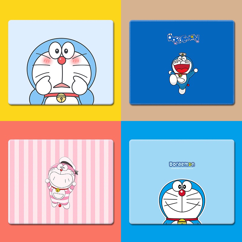 Miếng Lót Chuột Máy Tính Chống Trượt Hình Doraemon Đáng Yêu