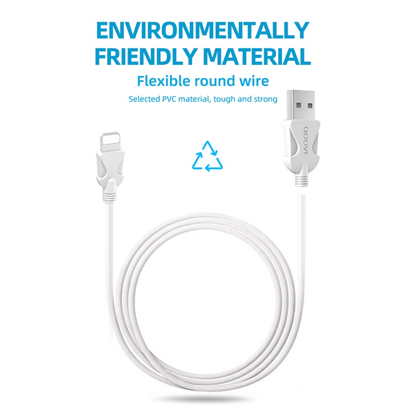 Dây cáp sạc nhanh QOOVI USB type-C 2A cho Huawei P40 Mate 30 Honor USB C Type-C