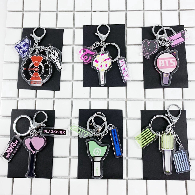 Móc khóa KPOP BTS blackpink